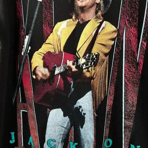 Vintage T Shirt Alan Jackson 1994 Graphic Country Tour T-Shirt Men’s Large - Picture 8 of 8